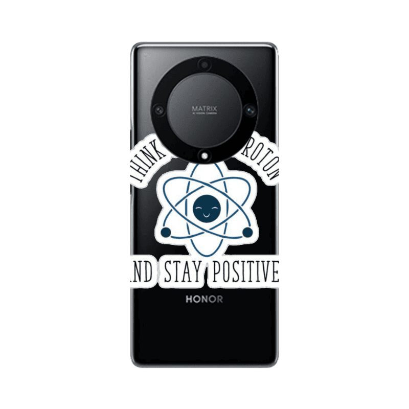 Honor Magic5 Lite 5G Positive Transparent Silicone TPU Θήκη