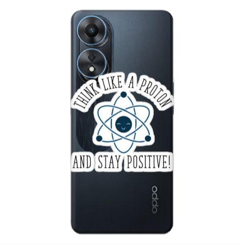 Oppo A 98 Positive Transparent Silicone TPU Θήκη