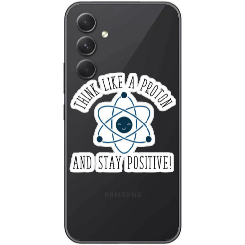 Samsung Galaxy A25 Positive Transparent Silicone TPU Θήκη