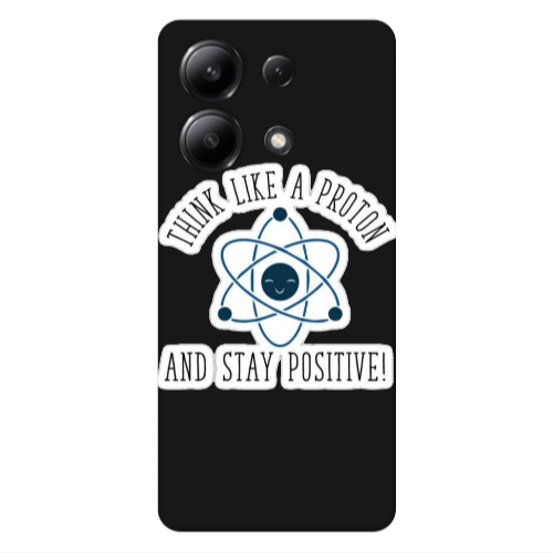 Xiaomi Redmi Note 13 4G Positive Black Colored Silicone TPU Θήκη