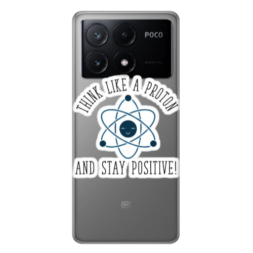 Xiaomi Poco X6Pro 5G Positive Transparent Silicone TPU Θήκη