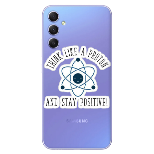 Samsung A25 Positive Transparent Silicone TPU Θήκη
