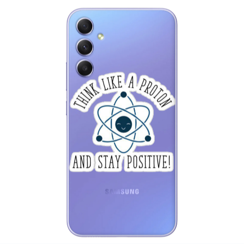 Samsung A16 Positive Transparent Silicone TPU Θήκη